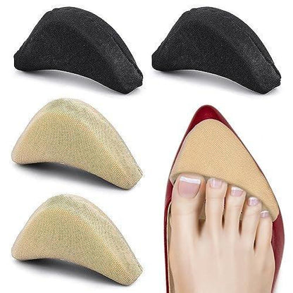 WLLHYF 2 Paar weiche, verstellbare Schuhfüller aus Schaumstoff – Großer Zehenstopfen, Schuhpolster für Damen, Wiederverwendbar, Zu große Schuhe anpassen