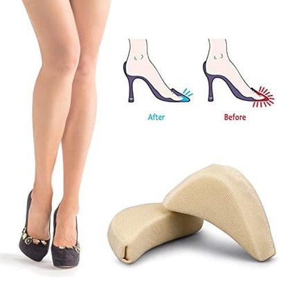 WLLHYF 2 Paar weiche, verstellbare Schuhfüller aus Schaumstoff – Großer Zehenstopfen, Schuhpolster für Damen, Wiederverwendbar, Zu große Schuhe anpassen