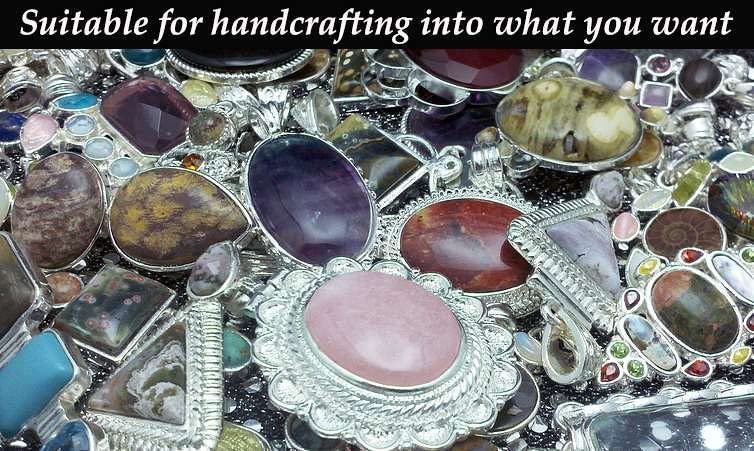 LAIDANLA 10er Set Heilende Kristalle Palmstein-Set Oval Kristall Amethyst Rosenquarz Obsidian Klarer Quarz Polierte Natursteine Taschenedelstein Hausdekoration für Meditation und Angst Stressabbau