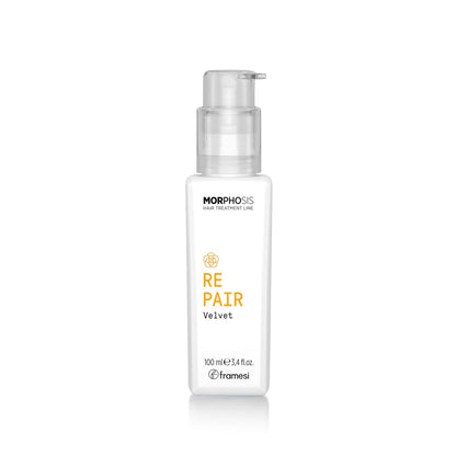 FRAMESI Morphosis Repair Velvet Leave-In Conditioner 100 ml – Feuchtigkeitsspendender und stärkender Haarbalsam mit natürlichen Inhaltsstoffen, farbsicher