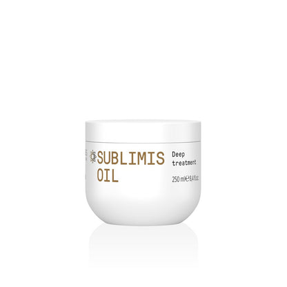 FRAMESI Morphosis Sublimis Oil Deep Treatment 8,4 fl oz – Feuchtigkeitsspendende Haarkur für trockenes und lockiges Haar