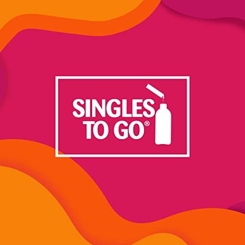 Super C Singles to Go Pulverbeutel - Wasser Trinkmischung, Sortenpackung mit Orange, Himbeere & Pink Limonade, 30 Portionen