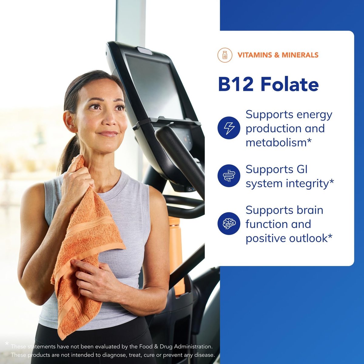 Pure Encapsulations B12 Folat – Energie-Komplex zur Unterstützung von Nerven, Energiestoffwechsel und kognitiver Funktion* – mit Vitamin B12 und Folat als Metafolin – 30 Kapseln