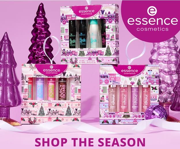 essence Extreme Shine Volume Lipgloss Geschenkset – 4 Farben in einem Set – Vegan & Tierversuchsfrei