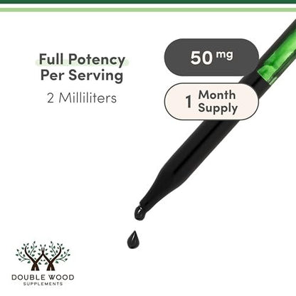 Chlorophyll Liquid Drops – für Verdauung, Darmgesundheit, Energie und Entgiftung – Vegan &amp; Pfefferminzgeschmack (2 oz) von Double Wood