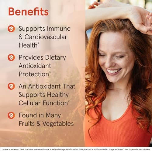 Jarrow Formulas Quercetin 500mg Kapseln - 30 vegane Kapseln - Unterstützt Antioxidantienstatus, Herz-Kreislauf-Gesundheit & Immunsystem - 30 Portionen