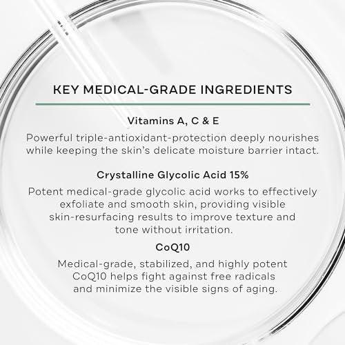 Replenix Glykol 15% Körperlotion zur Hauterneuerung – medizinische Qualität, aufhellend & feuchtigkeitsspendend gegen Verfärbungen & raue Textur (200 ml)