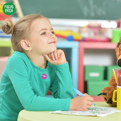 NATPAT Focus Patch – Konzentrationssticker für Kinder und Erwachsene – 24 natürliche Aufmerksamkeitspflaster – Chemikalienfrei & ohne Drogen