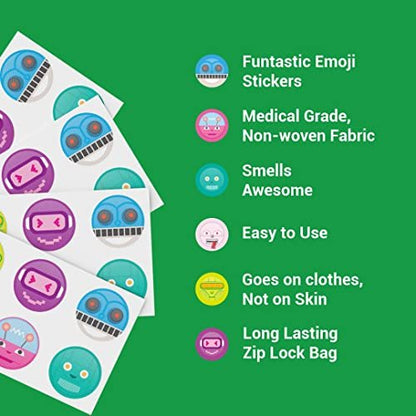 NATPAT Focus Patch – Konzentrationssticker für Kinder und Erwachsene – 24 natürliche Aufmerksamkeitspflaster – Chemikalienfrei & ohne Drogen