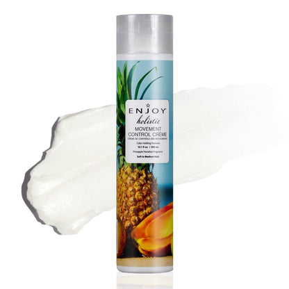 Enjoy Holistic Haarstyling-Creme – Movement Control Creme für strukturiertes & alle Haartypen, 10,1 fl oz, feuchtigkeitsbeständig, duftend, einfach anzuwenden, mit natürlicher Formel