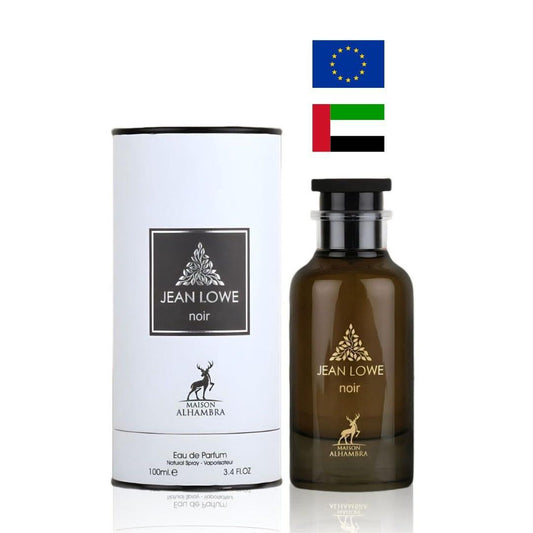 Jean Lowe Noir von Maison Alhambra für Herren - 100 ml EDP Spray