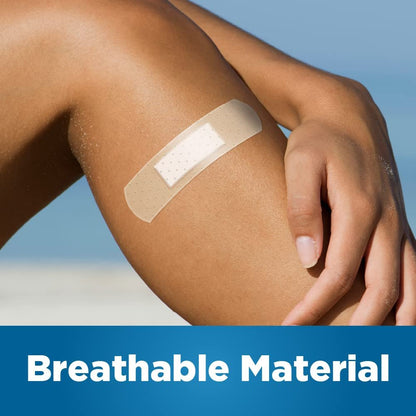 Sheer and Clear Adhesive Bandages Familien-Varietätspackung für kleine Schnitte, Schürfwunden, Erste Hilfe und Wundversorgung, verschiedene Größen, 280 Stück