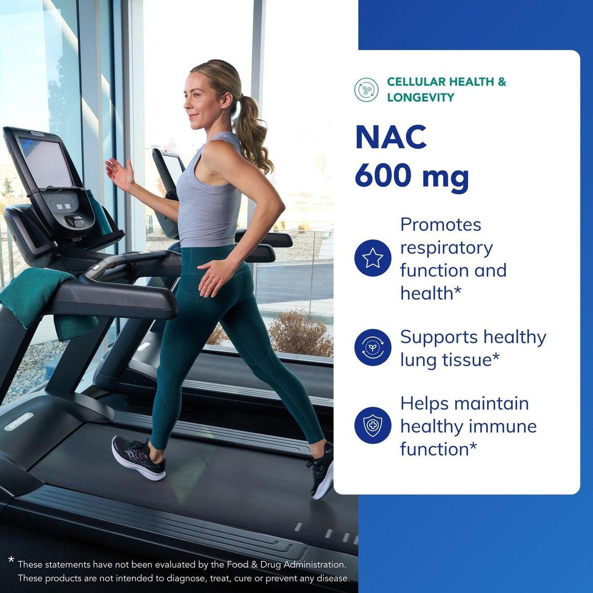 Pure Encapsulations NAC 600 mg – N-Acetylcystein Kapseln für Lungen- und Immununterstützung, Leber- und Antioxidantien-Unterstützung* – 30 Kapseln