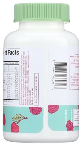 MARYRUTH'S Multivitamin Gummis für Frauen ab 14 Jahren | Immununterstützung | Haar- und Hautgesundheit | Reproduktive Gesundheit | Vitamin A C D E B6 B12 Biotin Zink Jod | Bio | Vegan | Ohne Gentechnik | 60 Stück