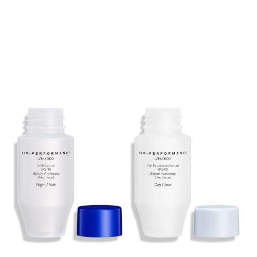 Shiseido Bio-Performance Skin Filler Serums Refill – Zweistufiges Serumsystem mit Nacht- & Tagformel für pralle, feste Haut