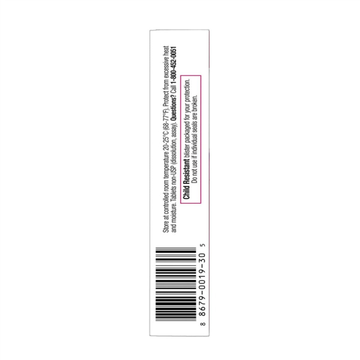 Slow Fe 45 mg Eisenpräparat gegen Eisenmangel, langsame Freisetzung, hochdosiert, leicht zu schluckende Tabletten - 30 Stück
