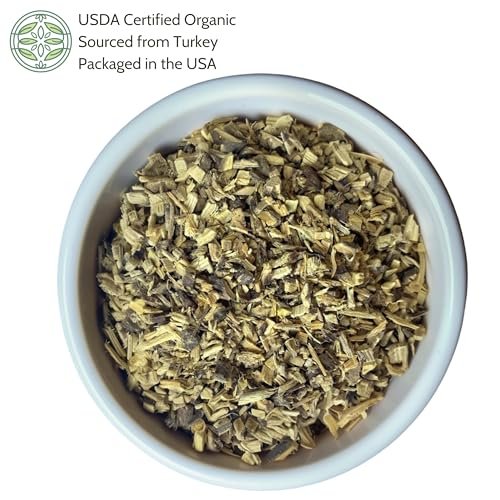 Elanen Naturals Bio Süßholzwurzel 113 g (4 oz) – USDA Bio-zertifiziert, geschnitten & gesiebt, Glycyrrhiza glabra