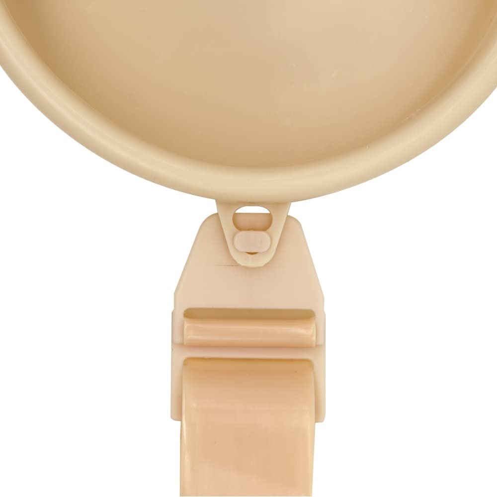 YEYSXSY Ostomiebedarf Stoma-Wasserdichte Duschabdeckung, Ostomie-Duschwundschutz, Beige, 15,5 x 15,5 x 4 cm