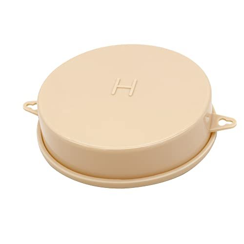 YEYSXSY Ostomiebedarf Stoma-Wasserdichte Duschabdeckung, Ostomie-Duschwundschutz, Beige, 15,5 x 15,5 x 4 cm