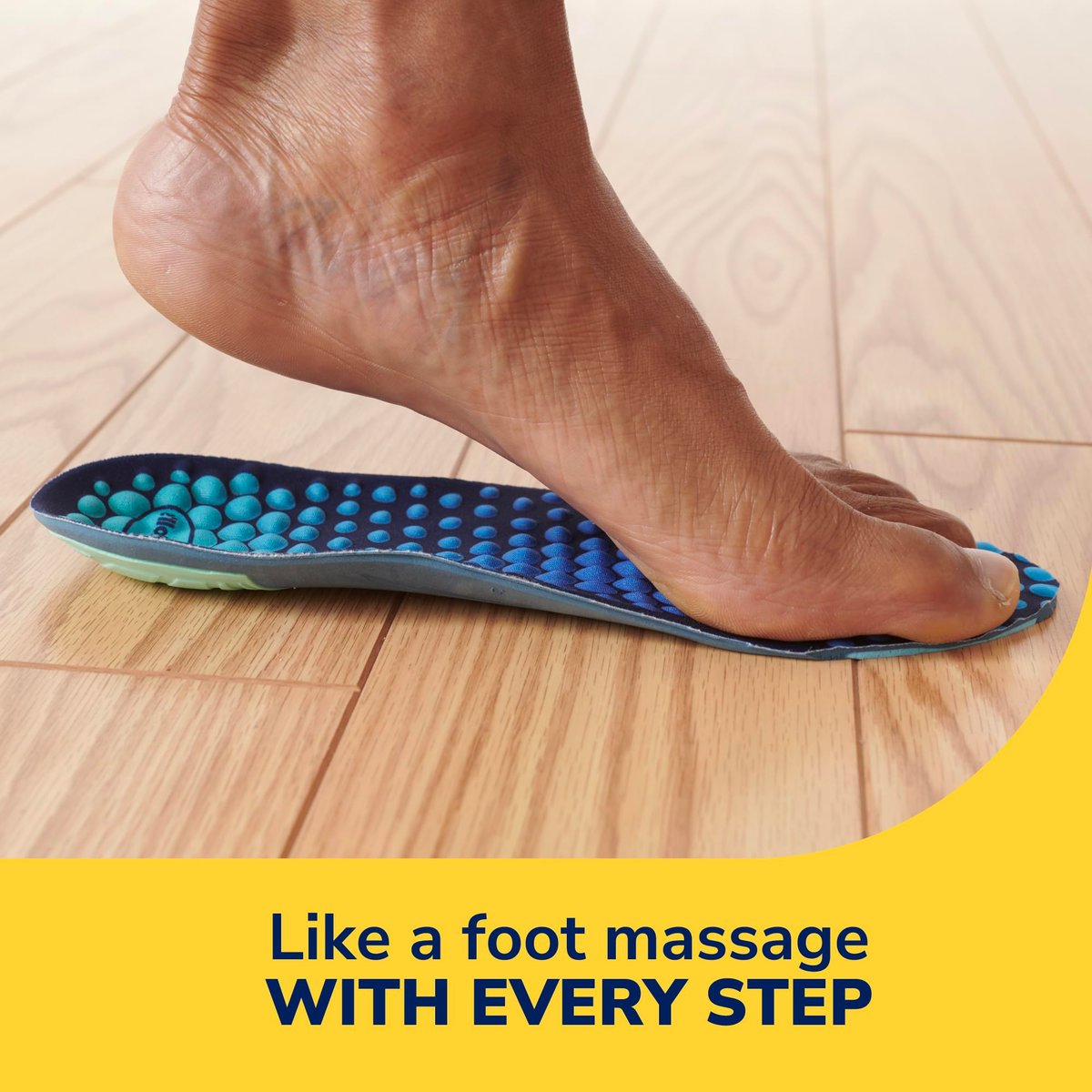 Dr. Scholl's® Revitalize Recovery Einlegesohlen – Schnellere Erholung, weniger Müdigkeit und Schmerzen – Für Herren Größe 8-14, Grün, 1 Paar