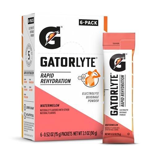 Gatorlyte Pulver Wassermelone, 16,9 Unzen (Packung mit 6)