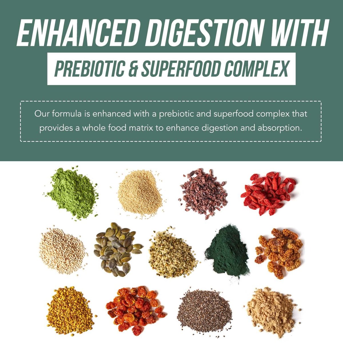 Bio Vitamin D3 5.000 IE – 100 % Vollwertkost & pflanzliches Cholecalciferol, veganes Vitamin D – angereichert mit Präbiotika & Superfood-Komplex – Bio, vegan, ohne Gentechnik & glutenfrei (60 Kapseln)