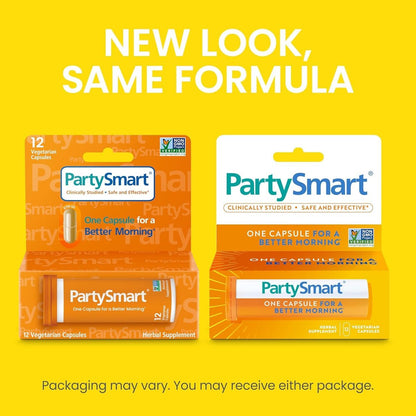 Himalaya PartySmart – 12 Kapseln – Pflanzliche Leberunterstützung für einen besseren Morgen nach dem Trinken – Vegan, Nicht-GVO, Glutenfrei, klinisch untersucht