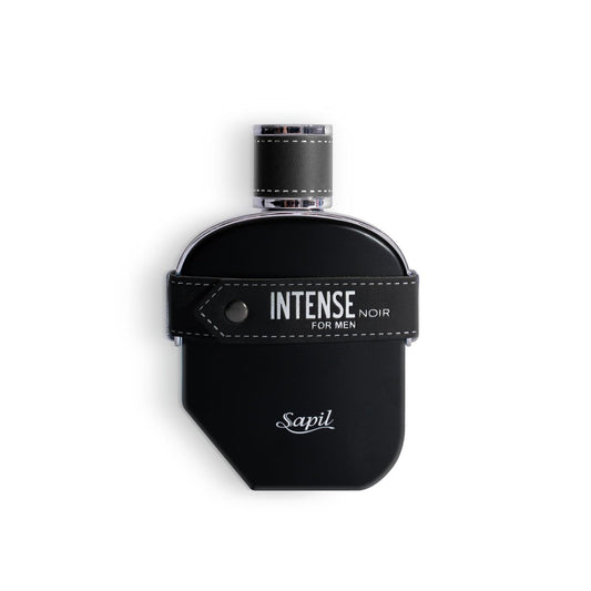 Sapil Intense Noir Eau de Parfum für Herren – Lang anhaltender maskuliner Duft mit Amber, Leder, Patchouli & Moschus – Kühner Duft mit Zitrusnoten – 100 ml