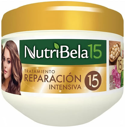 Nutribela 15 Intensive Repair Treatment – 300ml mit 15 Inhaltsstoffen für geschädigtes Haar