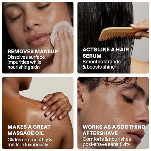 Cliganic Bio Traubenkernöl, 100% rein – Für Haut, Haare & Gesicht | Kaltgepresst, unraffiniert