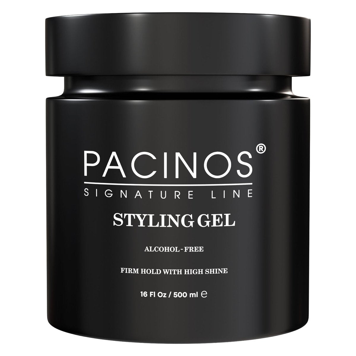Pacinos Haar-Gel für Männer – Starker Halt mit flexibler Styling-Option – Hochglänzender Wet-Look – Wasserbasierte Formel, leicht auswaschbar – Keine Flocken – Für alle Haartypen – Styling bleibt den ganzen Tag an Ort und Stelle – 16 oz