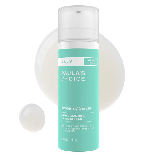 Paula’s Choice CALM Beruhigendes Serum für empfindliche Haut – Lindert Rötungen, leichte Feuchtigkeitspflege mit Hyaluronsäure für alle Hauttypen, 30 ml
