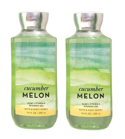 Bath and Body Works Duschgel Cucumber Melon Geschenkset für Frauen 10 oz 2er-Pack