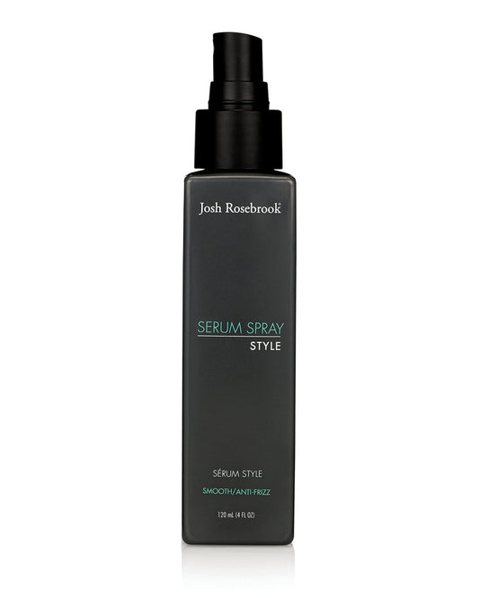 Josh Rosebrook Serum Spray – Anti-Frizz, Locken- und Wellen-Smoothing & Defining Haarstyling-Spray, das auch als pflegende, pflanzlich-aktive Kopfhautbehandlung wirkt – 120 ml – 4 Oz