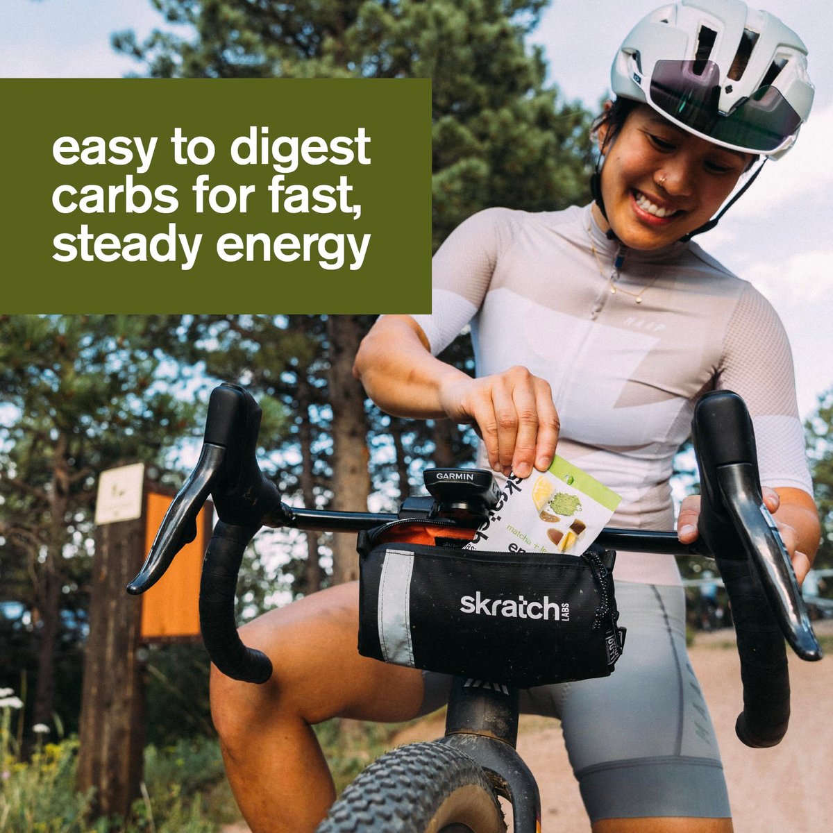 Skratch Labs Energy Chews Matcha + Lemon (10er Pack) – Vegane Gummis für Sportler, Glutenfrei, Alternative zu Gels