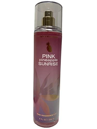 Bath and Body Works Pink Pineapple Sunrise Fine Fragrance Mist – 236 ml (2022 Limited Edition)