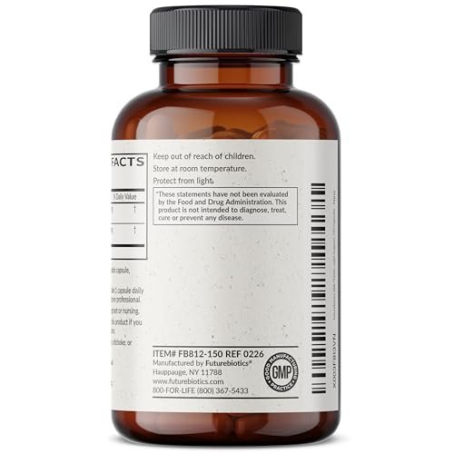 Futurebiotics Mariendistel Silymarin & Löwenzahn Extrakt – Leberunterstützung, Antioxidantien, Entgiftung, 150 Kapseln