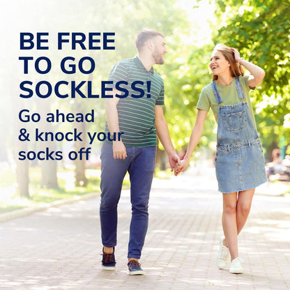 Dr. Scholl’s Go Sockless! Polster-Einlegesohlen für Damen und Herren, Unisex, 3 Paar, zuschneidbar – Feuchtigkeitsabsorbierend für trockene Füße, mit plüschiger Frottierschicht für zusätzlichen Komfort