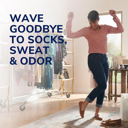 Dr. Scholl’s Go Sockless! Polster-Einlegesohlen für Damen und Herren, Unisex, 3 Paar, zuschneidbar – Feuchtigkeitsabsorbierend für trockene Füße, mit plüschiger Frottierschicht für zusätzlichen Komfort