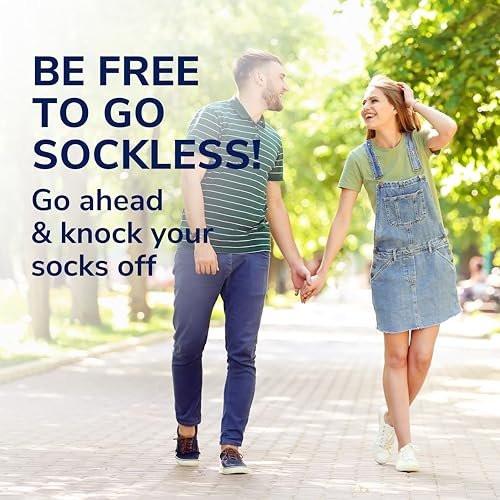 Dr. Scholl’s Go Sockless! Polster-Einlegesohlen für Damen und Herren, Unisex, 3 Paar, zuschneidbar – Feuchtigkeitsabsorbierend für trockene Füße, mit plüschiger Frottierschicht für zusätzlichen Komfort