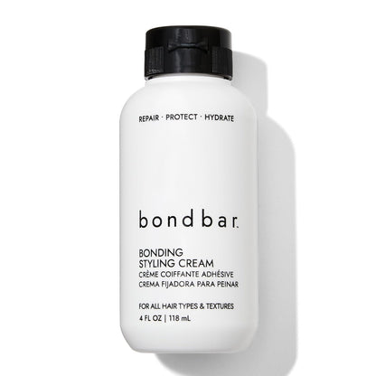 Bondbar Styling Cream für geschädigtes Haar – Glättet, stärkt, repariert alle Haartypen & Texturen, vegan, tierversuchsfrei, 118 ml