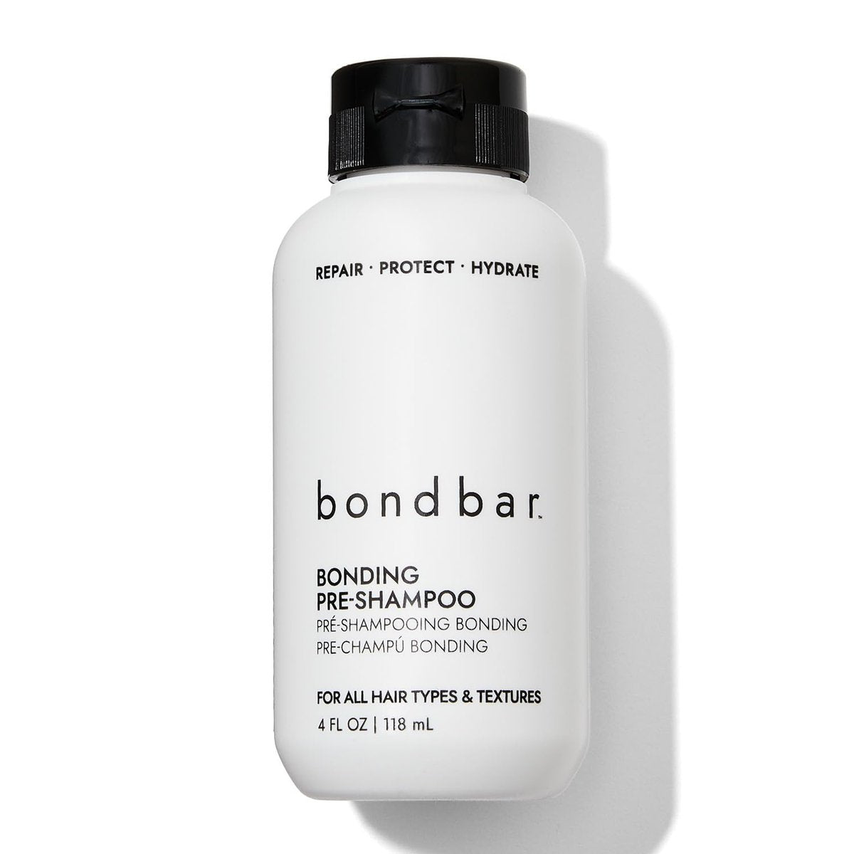 Bondbar PreShampoo Repair Treatment für geschädigtes Haar – Reduziert Bruch & Frizz, spendet Feuchtigkeit & verleiht Glanz, stärkt alle Haartypen & Texturen, vegan & tierversuchsfrei, 118 ml
