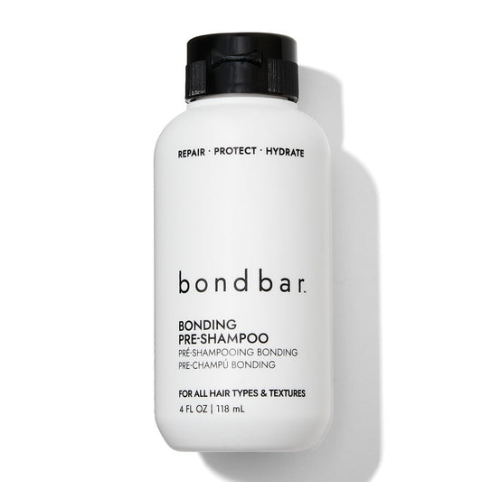 Bondbar PreShampoo Repair Treatment für geschädigtes Haar – Reduziert Bruch & Frizz, spendet Feuchtigkeit & verleiht Glanz, stärkt alle Haartypen & Texturen, vegan & tierversuchsfrei, 118 ml
