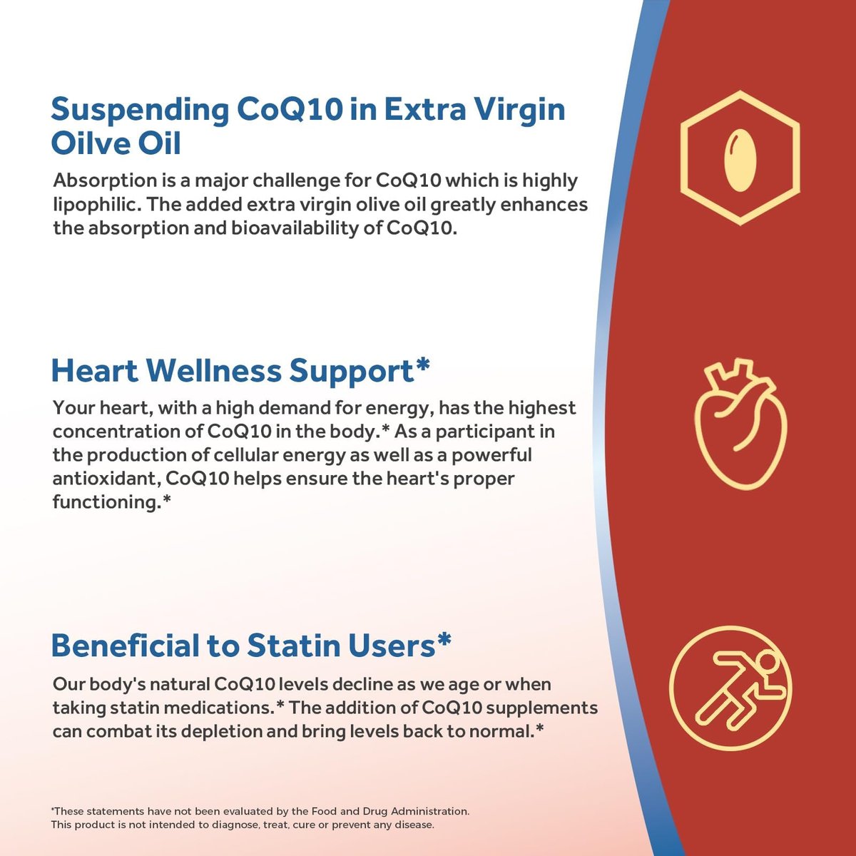 Doctor's Recipes CoQ10 200mg pro Portion – Hochdosiertes Coenzym Q10 mit Olivenöl für Herz & Gefäße, Energieproduktion & antioxidative Unterstützung, 2-Monats-Vorrat, 120 Softgels