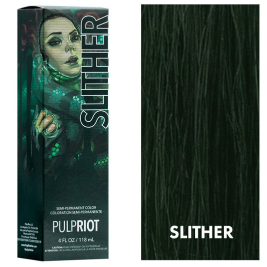 Pulp Riot Slither Semi-Permanente Haarfarbe Grün – 118 ml