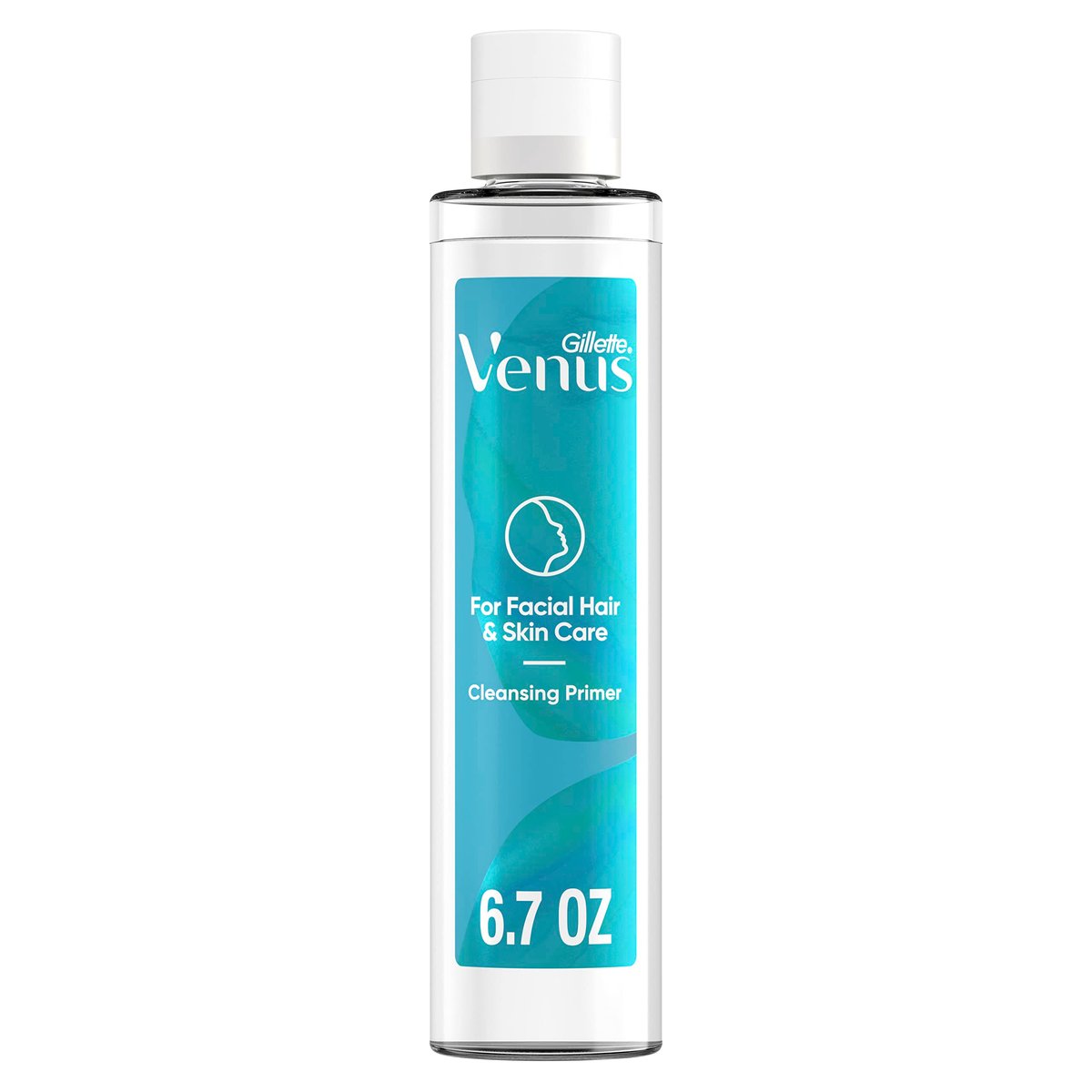 Gillette Venus Gesichtsreiniger & Hautpflege Reinigungsprimer für Dermaplane-Vorbereitung, 6,7 oz – Vor der Anwendung von Augenbrauenrasierern, Dermaplaning-Öl, Dermaplane-Feuchtigkeitscreme, Dermaplaning-Reiniger und Gesichtswaschmittel