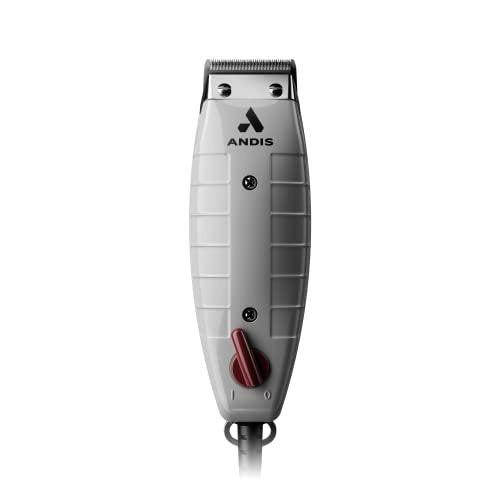 Andis Professional Outliner II Quadratklinge Barttrimmer - Klingen-Nullspalt, Kohlenstoffstahlklinge - Grau
