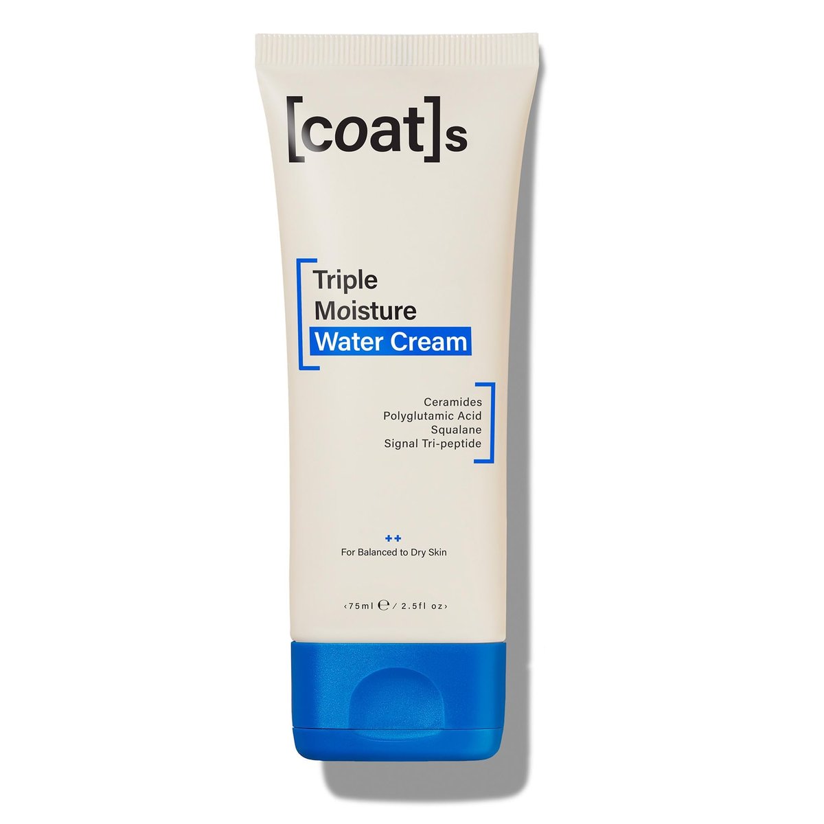 COATS Triple Moisture Water Cream – Leichte, ölfreie Feuchtigkeitscreme für junge Haut – Schützt die Hautbarriere für langanhaltende Hydratation – Dermatologisch getestet – 2,5 oz