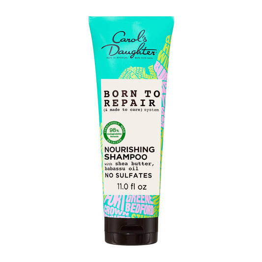 Carol's Daughter Born To Repair Nährendes Shampoo - Sulfatfrei für lockiges Haar mit Sheabutter, 11 Fl Oz