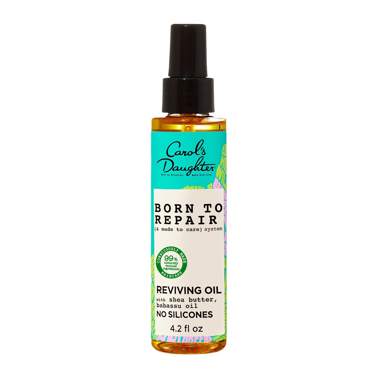 Carol's Daughter Born To Repair Reviving Hair Oil für trockenes, geschädigtes Haar & alle Lockentypen – mit Sheabutter, 125 ml